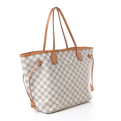 Louis Vuitton Damier Azur Neverfull MM 3 of 10