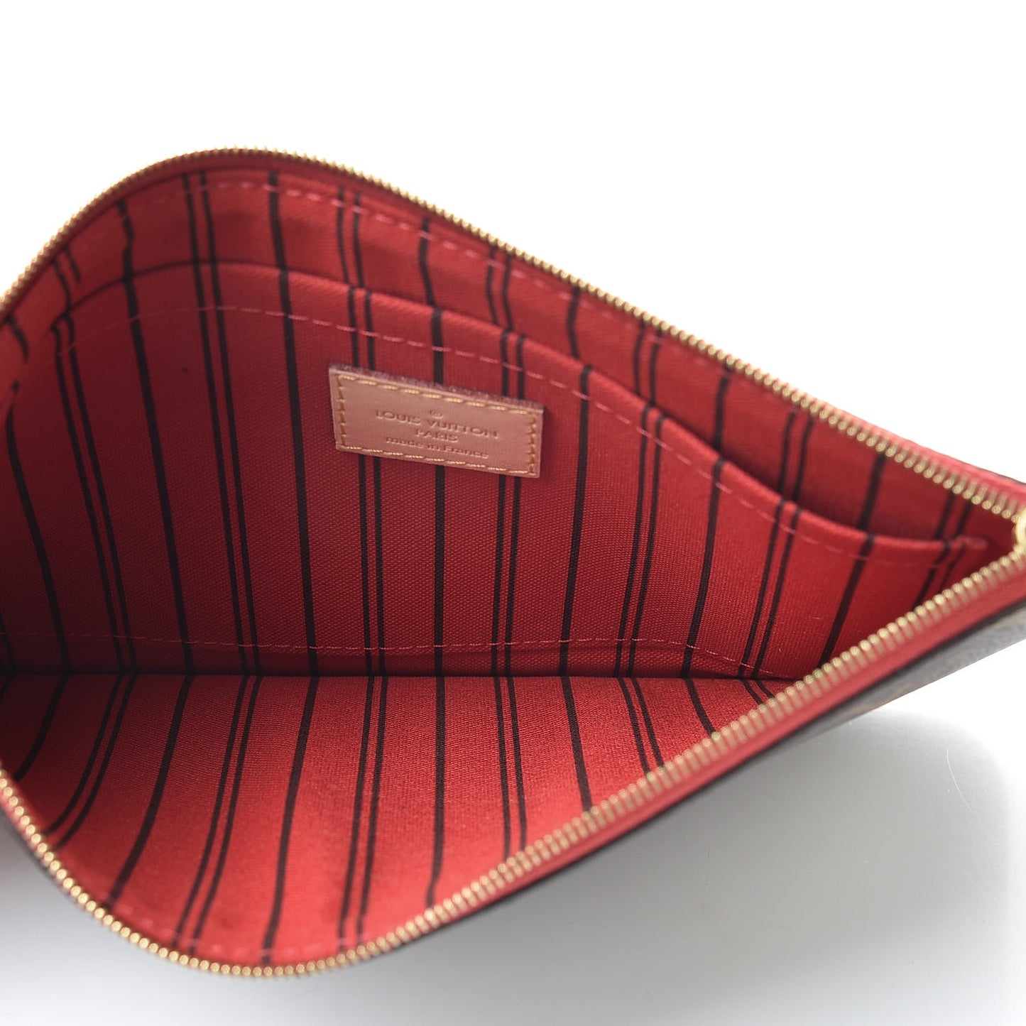 Monogram Neverfull MM GM Pochette Cherry