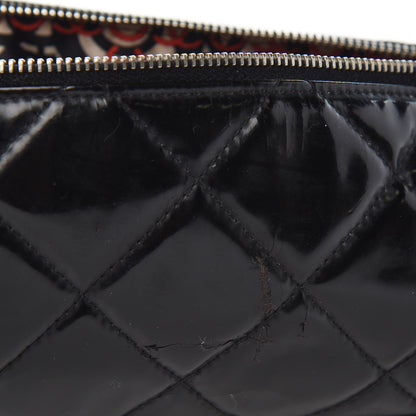 Chanel CC Umbrella with Patent Quilted Carrier Black 8 of 10