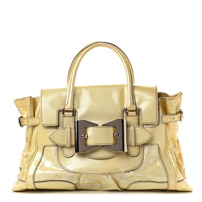 Gucci Dialux Guccissima Large Queen Tote Yellow 1 of 13