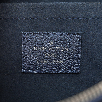 Louis Vuitton Metallic Empreinte Monogram Giant Speedy Bandouliere 20 Navy Nacre 6 of 10