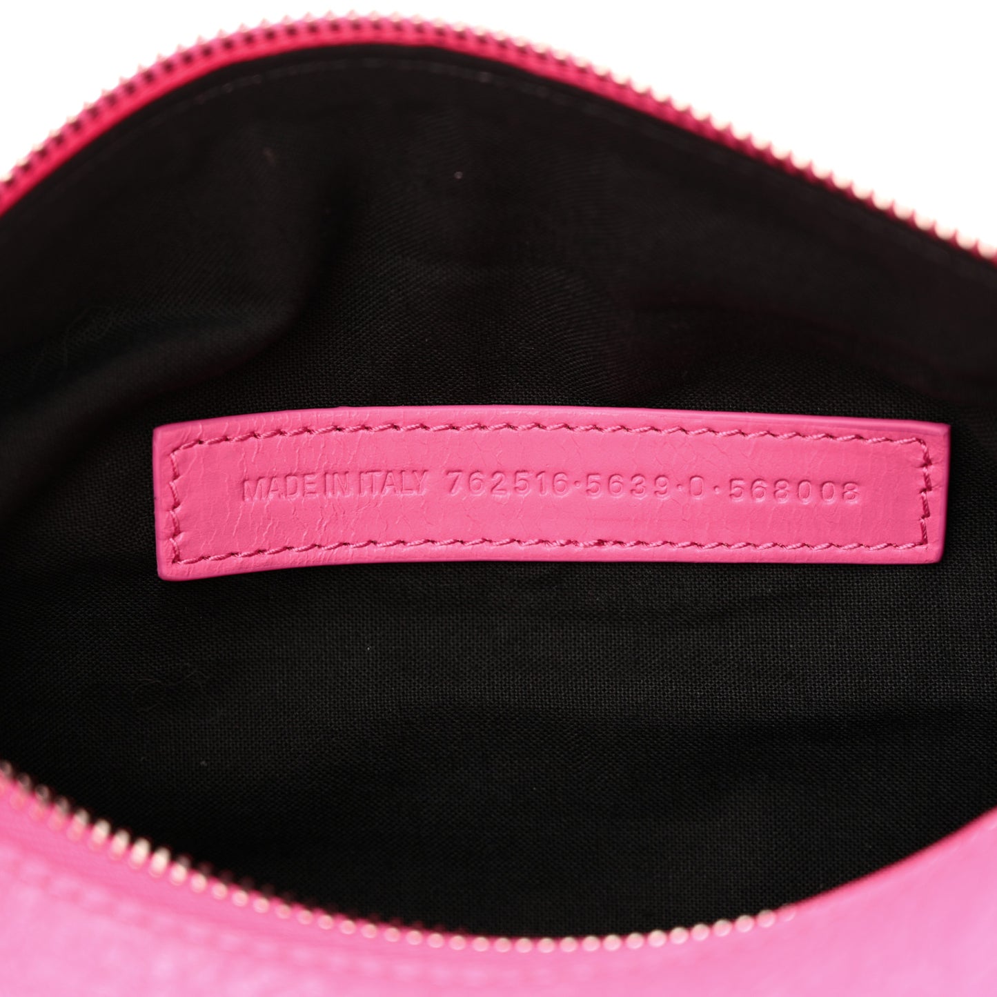 Agneau Arena Superbusy XS Sling Zip Shoulder Bag Hot Pink