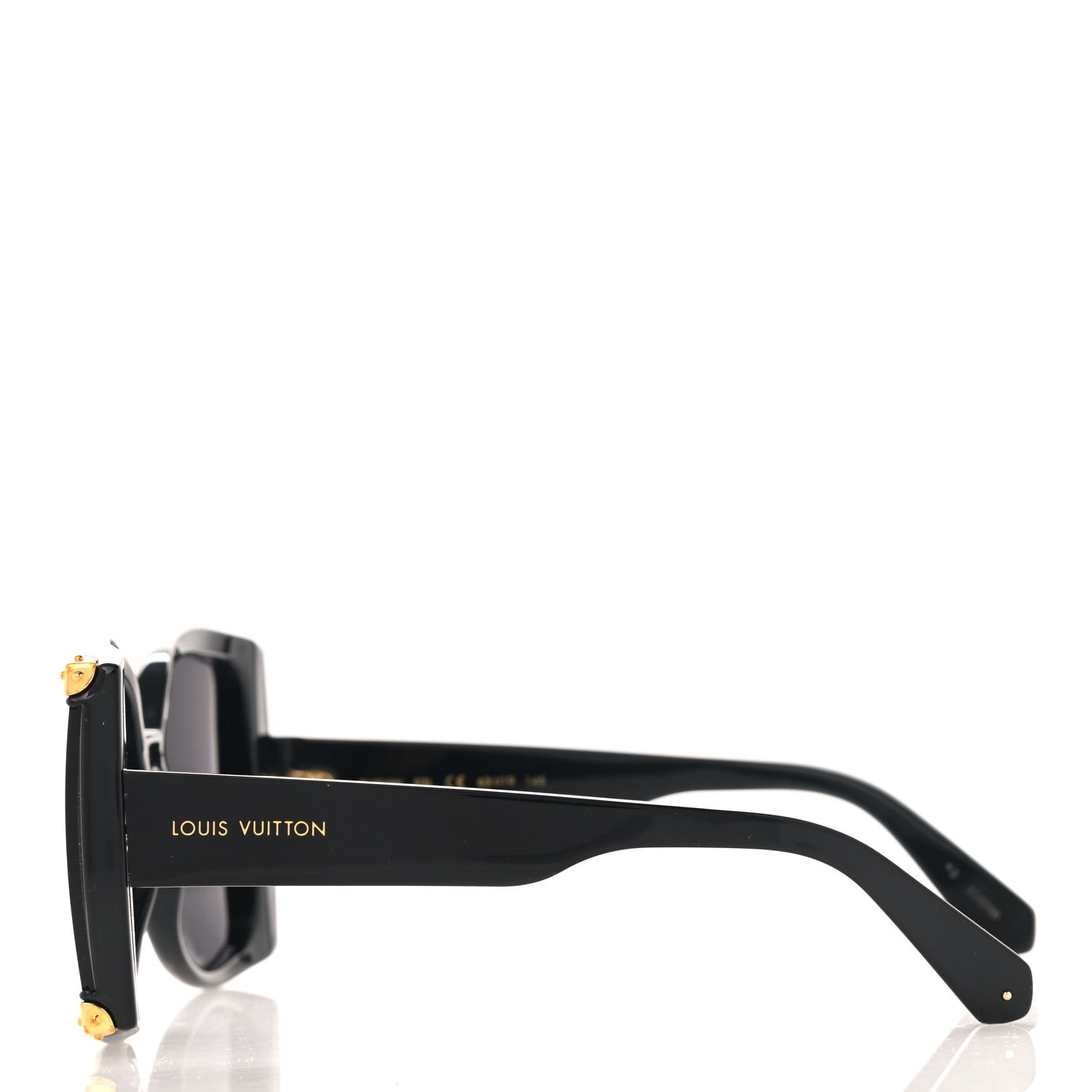 Louis Vuitton Acetate Nylon In The Mood For Love Sunglasses Z1294W Black 3 of 8