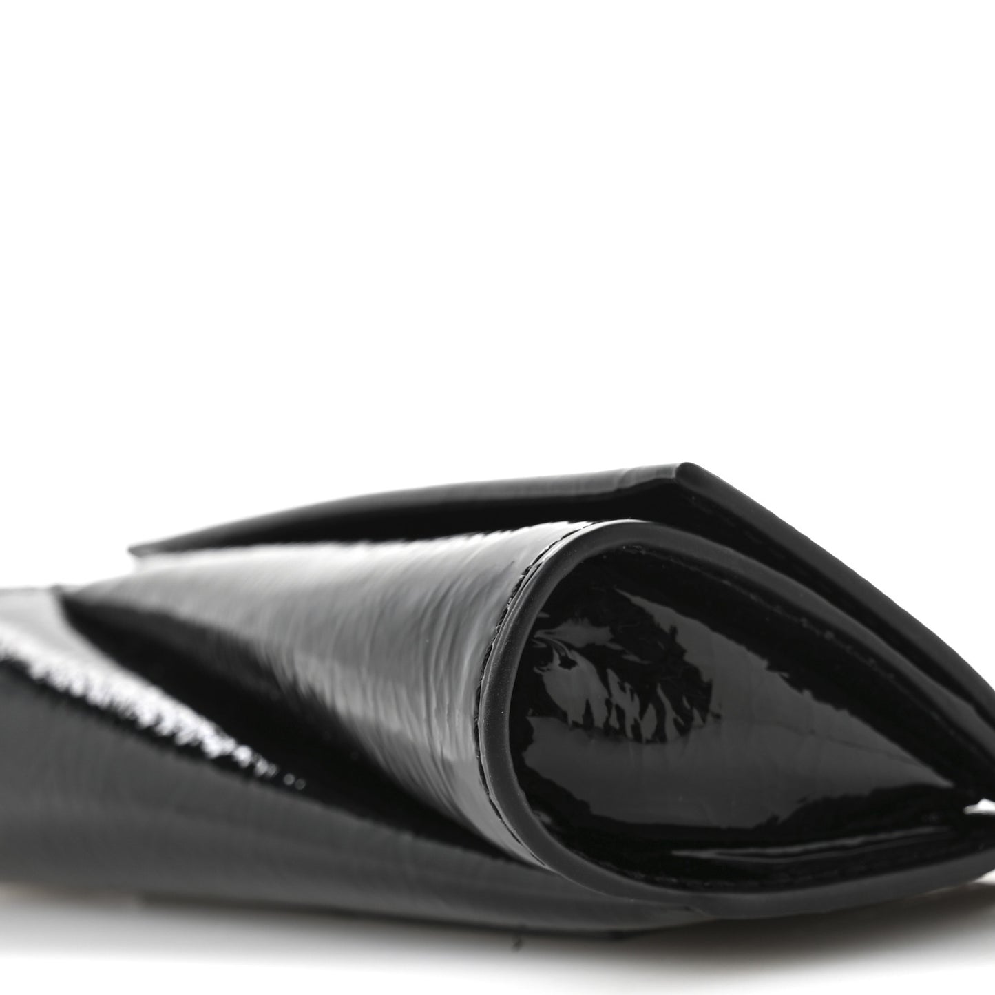 Patent Vog Small Loubitwist Clutch Black