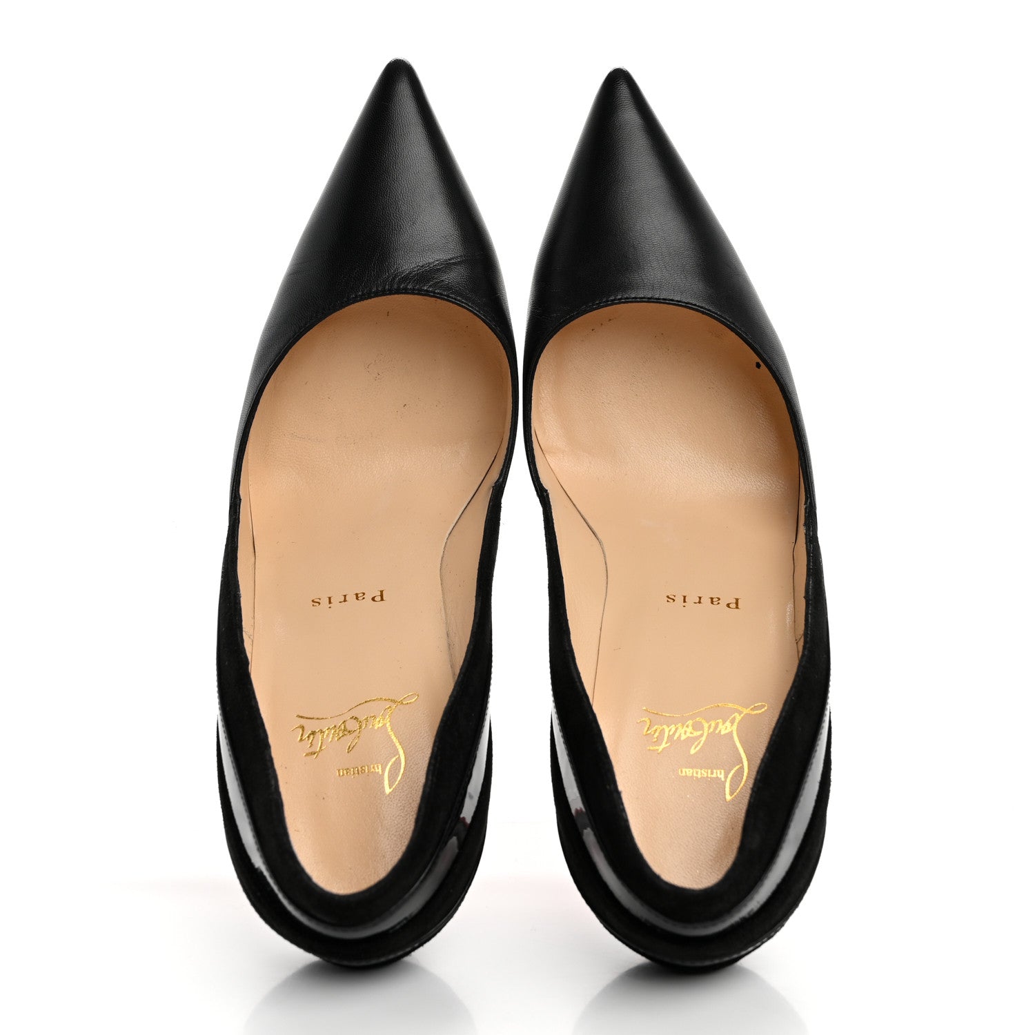 Christian Louboutin Kid Patent Super Pump 100 Pumps 38 Black 2 of 12
