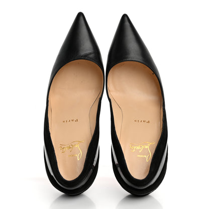 Christian Louboutin Kid Patent Super Pump 100 Pumps 38 Black 2 of 12