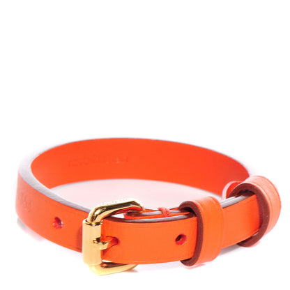 Louis Vuitton Calfskin Stamp It Bracelet 17 Piment 1 of 10