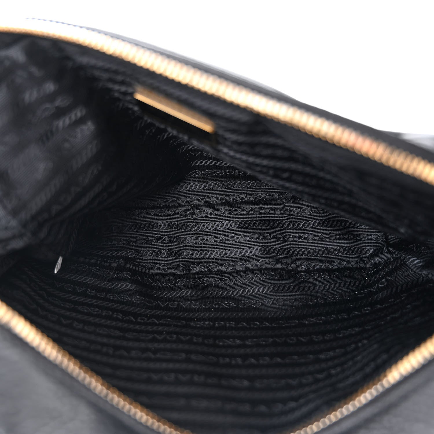 Prada Vitello Phenix Camera Bag Black 5 of 12