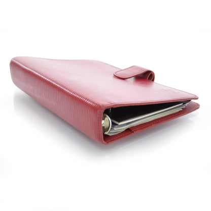 Louis Vuitton Epi Medium Ring Agenda Cover Red 3 of 6