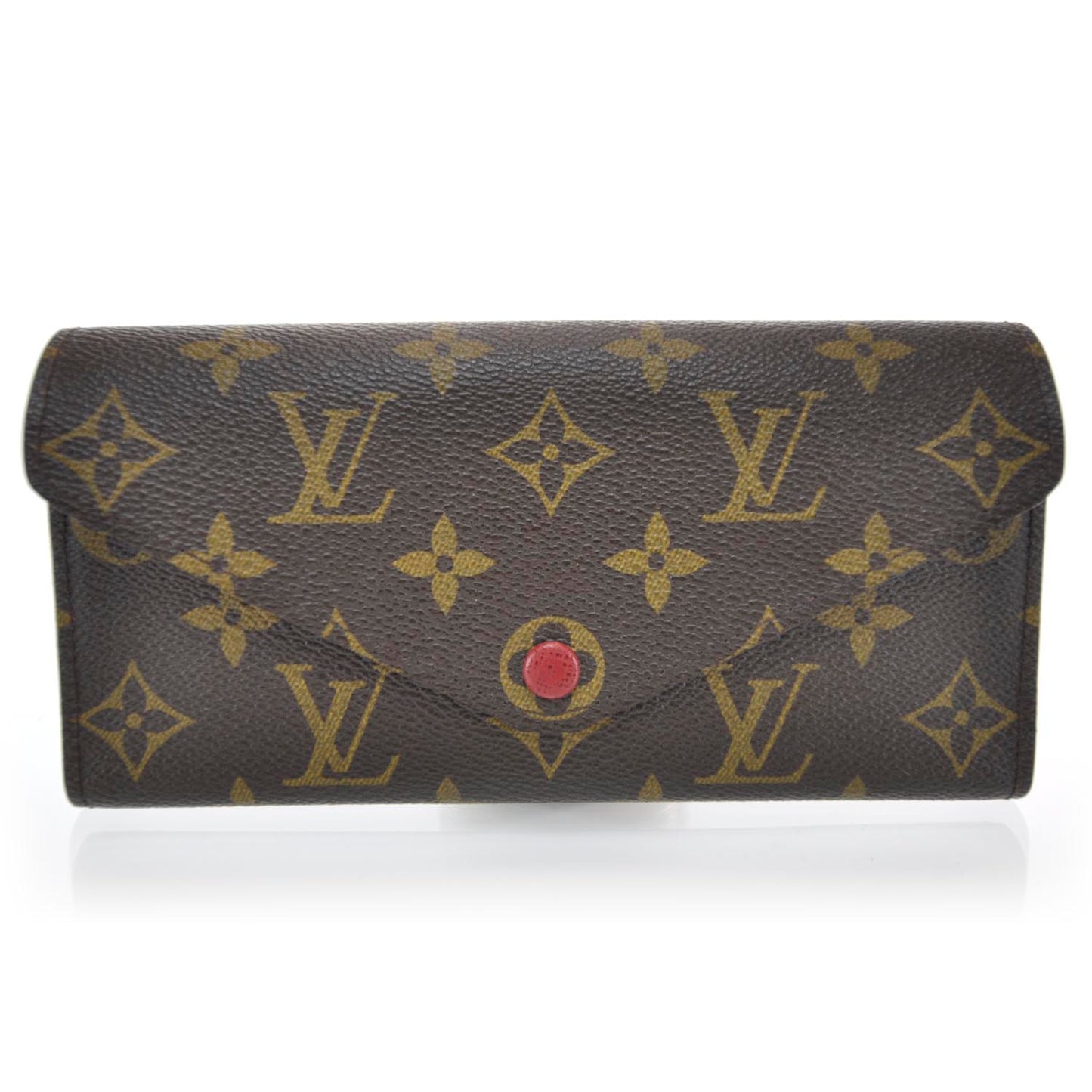 Monogram Josephine Wallet Red
