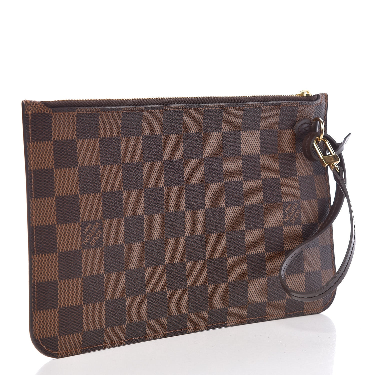 Louis Vuitton Damier Ebene Neverfull MM GM Pochette 3 of 8