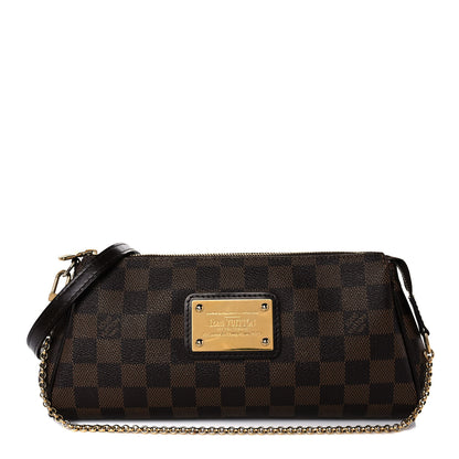 Louis Vuitton Damier Ebene Eva Clutch 1 of 20