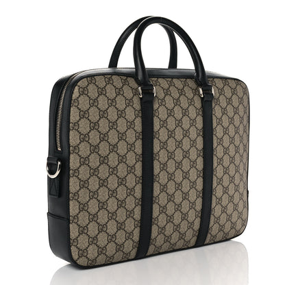 Gucci GG Supreme Monogram Eden Briefcase Black 4 of 10