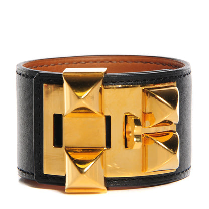 Hermes Box Collier de Chien CDC Large Bracelet Black 3 of 6