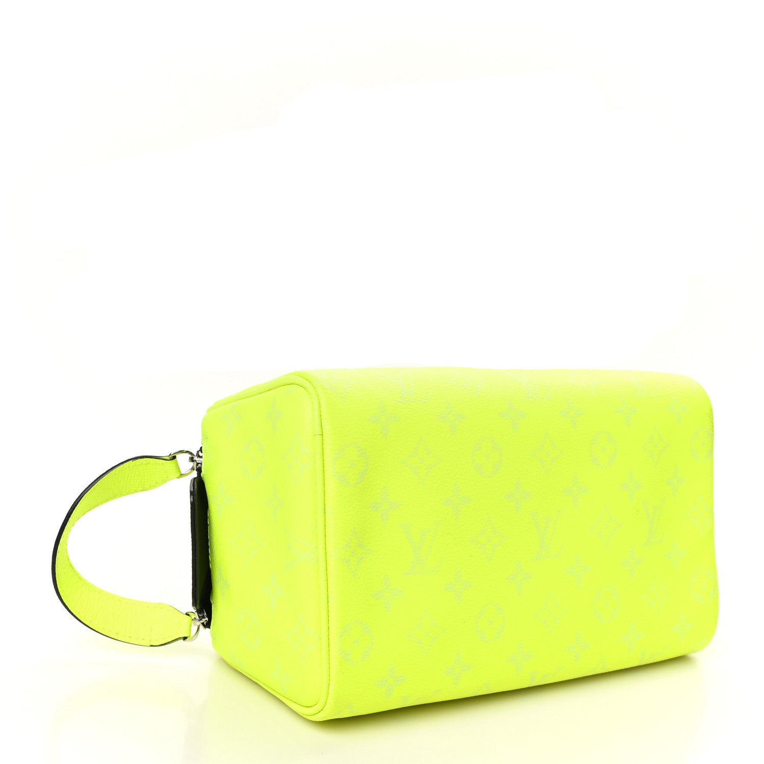Louis Vuitton Taigarama Dopp Kit Toilet Pouch Neon Yellow 4 of 12