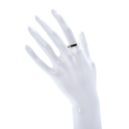 Cartier 18K White Gold 3.5mm LOVE Wedding Band Ring 57 8 2 of 4