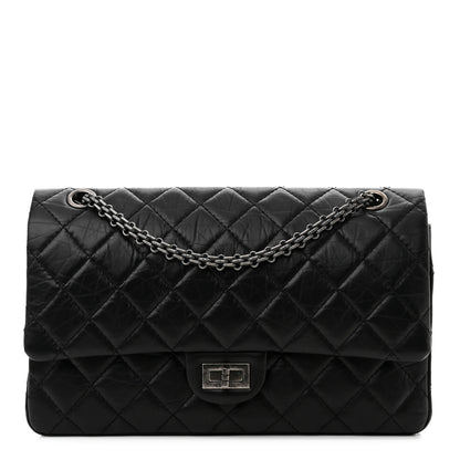 Chanel Aged Calfskin Quilted 2.55 Reissue 226 Flap Black 1 of 11