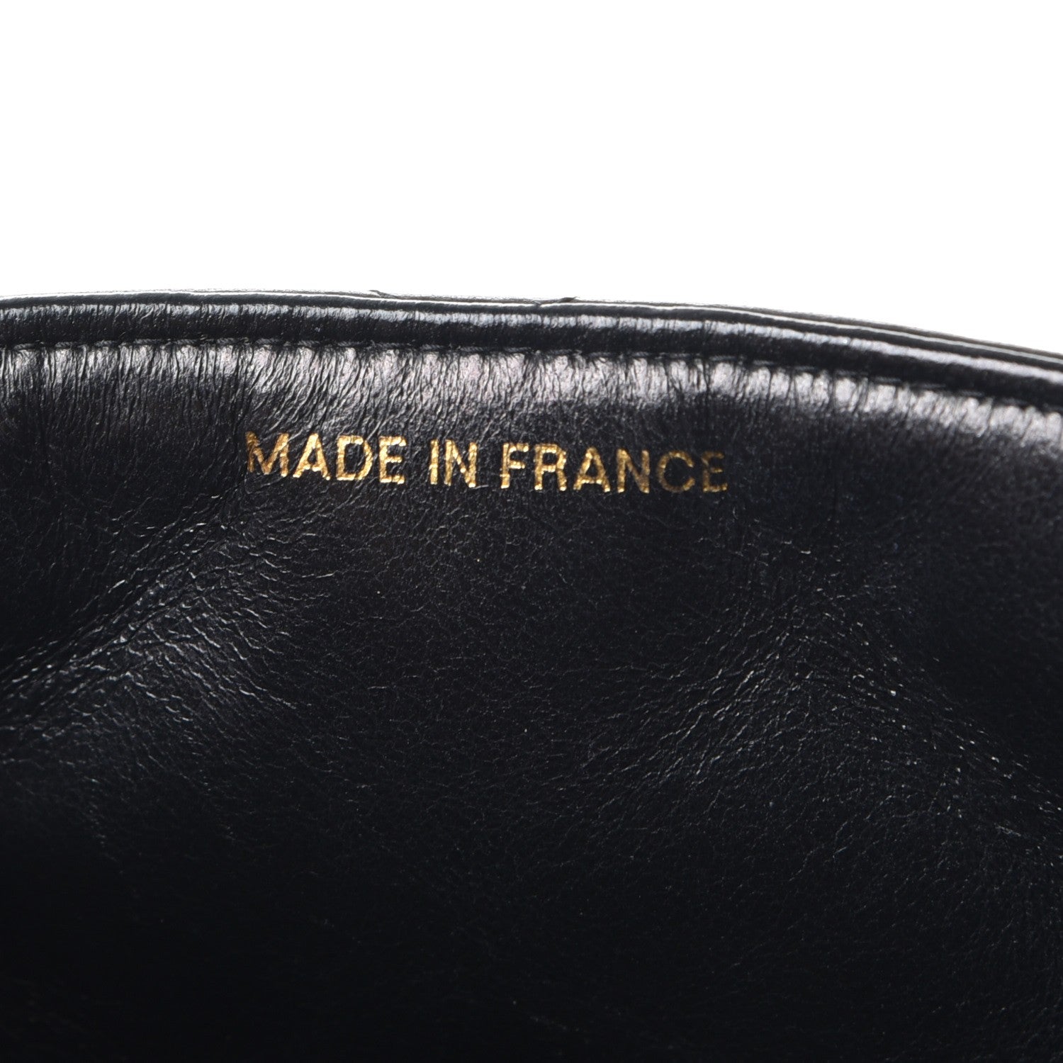 Chanel Lambskin Quilted Shoulder Flap Black 7 of 14