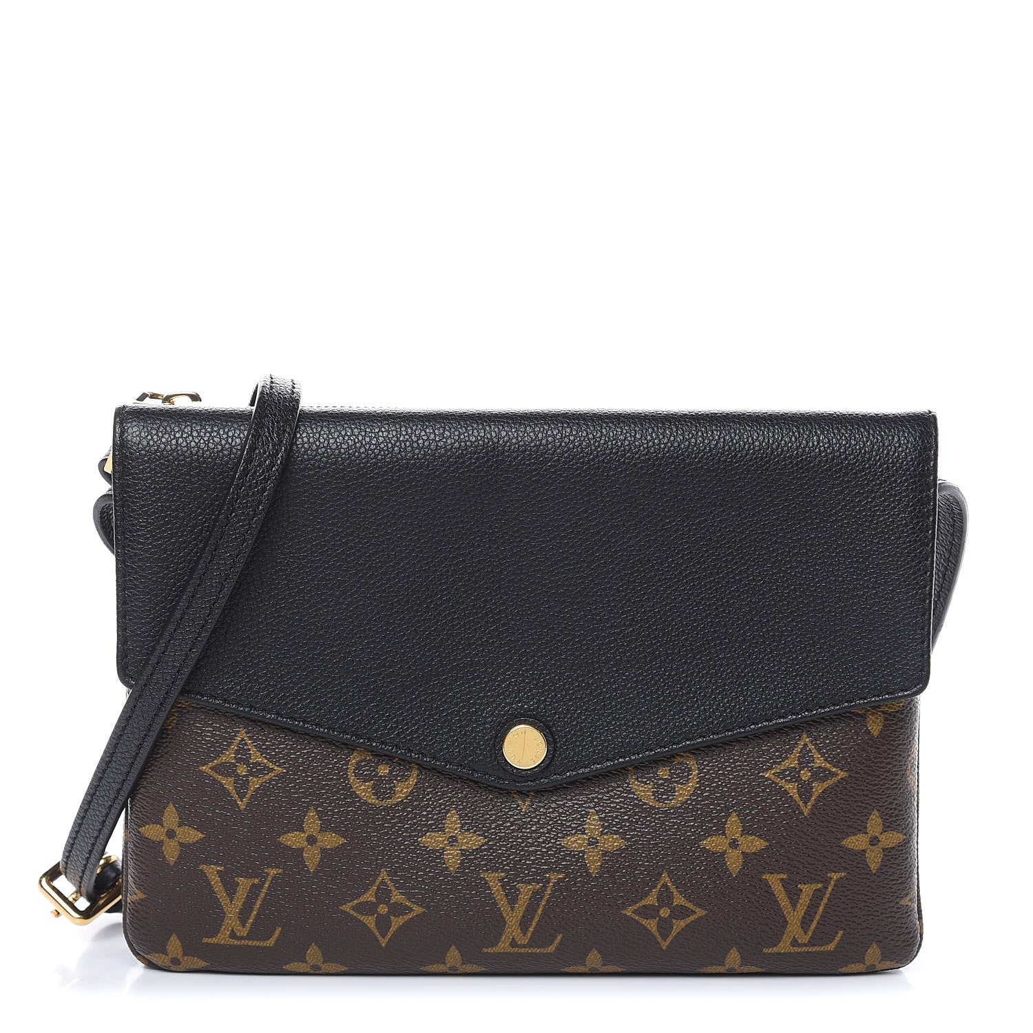 Louis Vuitton Monogram Twice Pochette Black 1 of 10