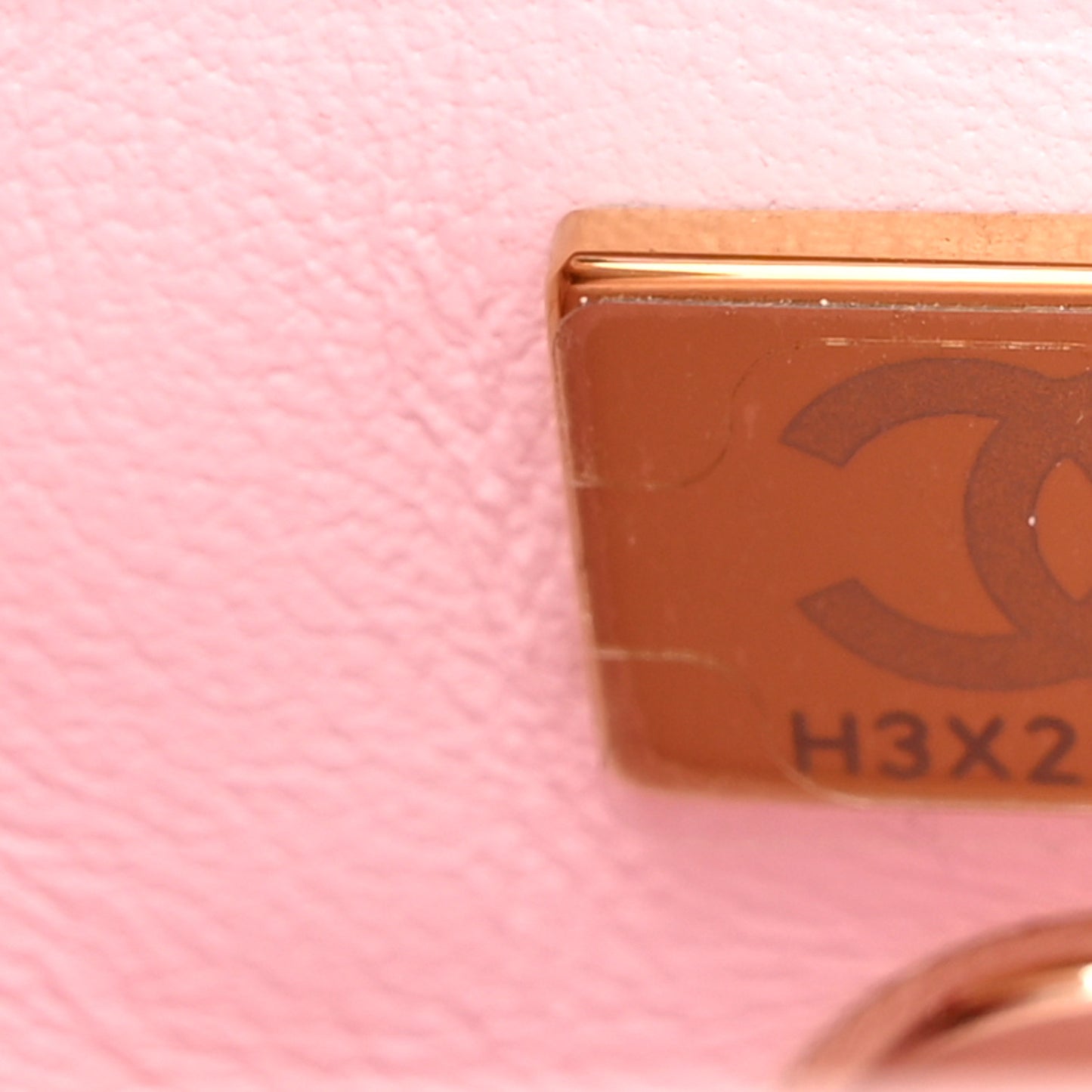 Caviar Quilted Mini Coco Handle Flap Light Pink