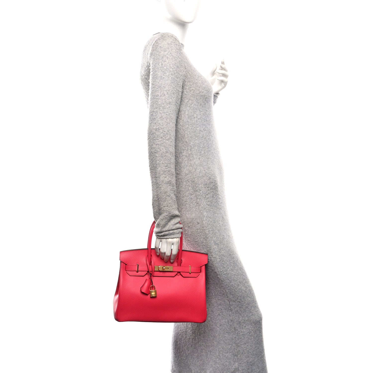 Hermes Epsom Birkin 30 Rose Extreme 2 of 10