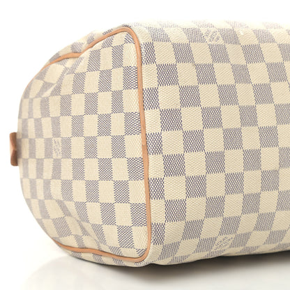 Louis Vuitton Damier Azur Speedy 30 7 of 11