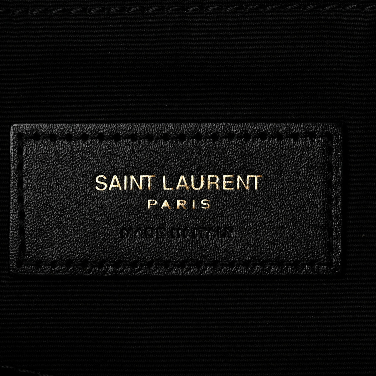 Grain De Poudre Monogram Belt Bag Black