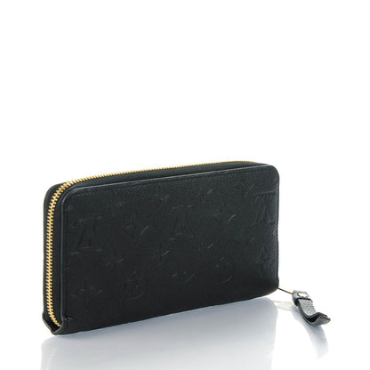 Louis Vuitton Empreinte Zippy Wallet Black 3 of 7