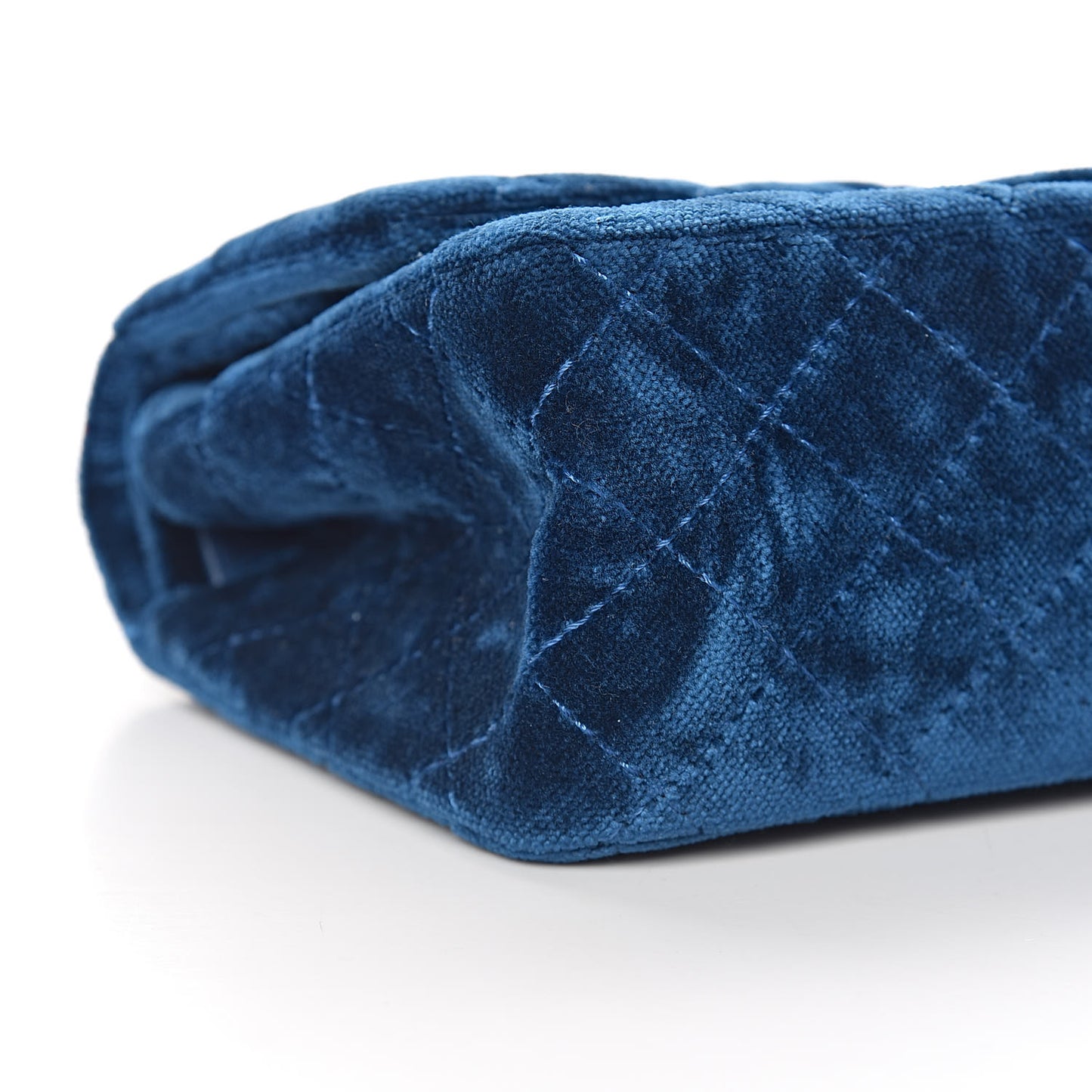 Velvet Quilted 2.55 Reissue 225 Flap Blue