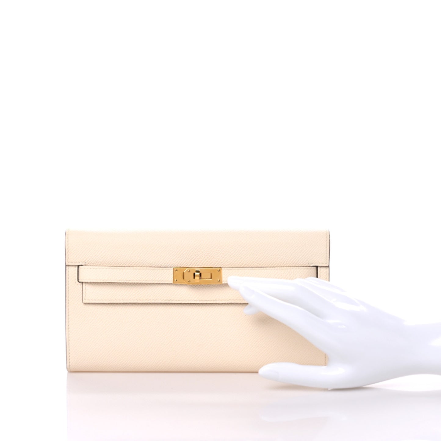 Epsom Verso Kelly Wallet To Go Nata Jaune Poussin