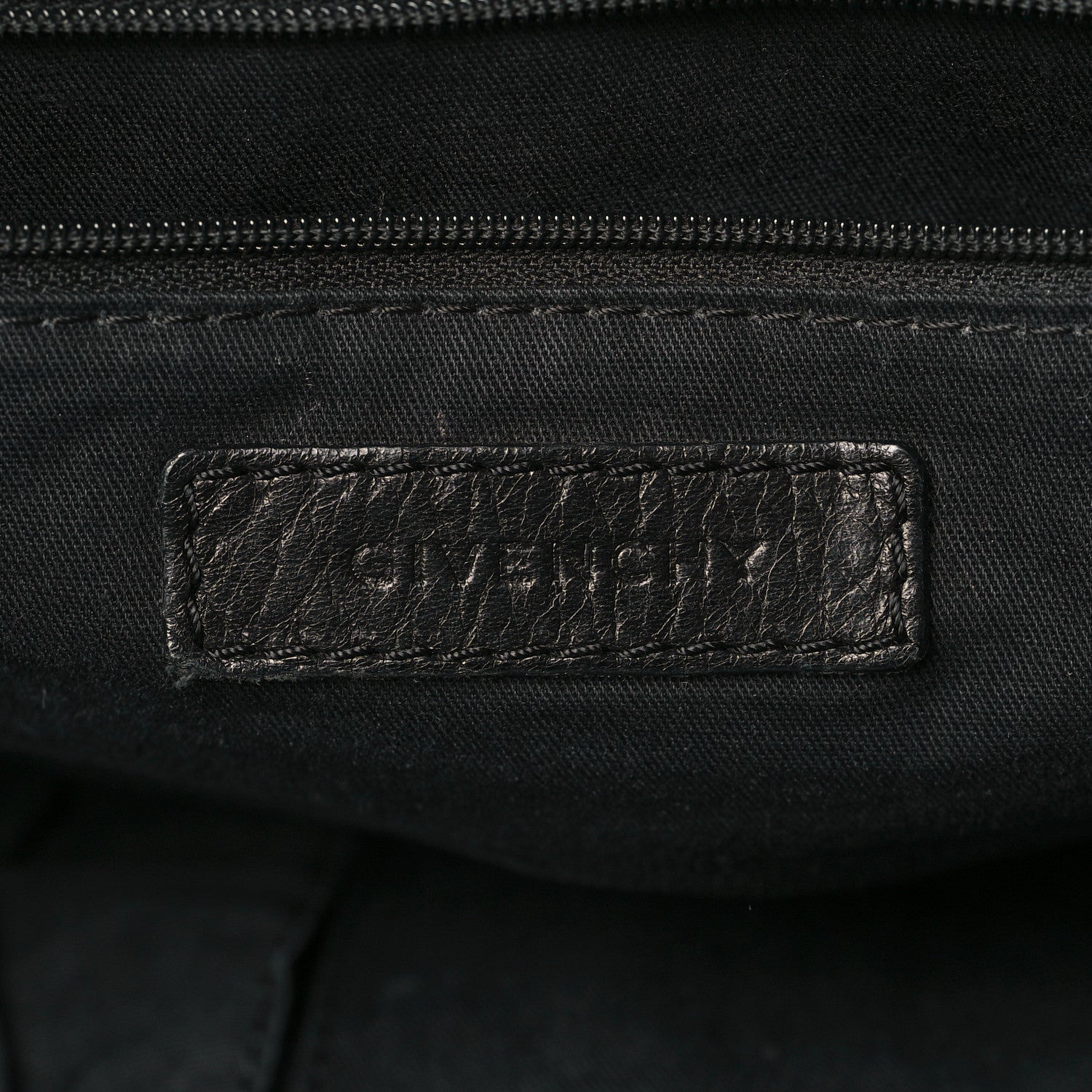 Givenchy Calfskin Crocodile Embossed Medium Nightingale Black 6 of 11