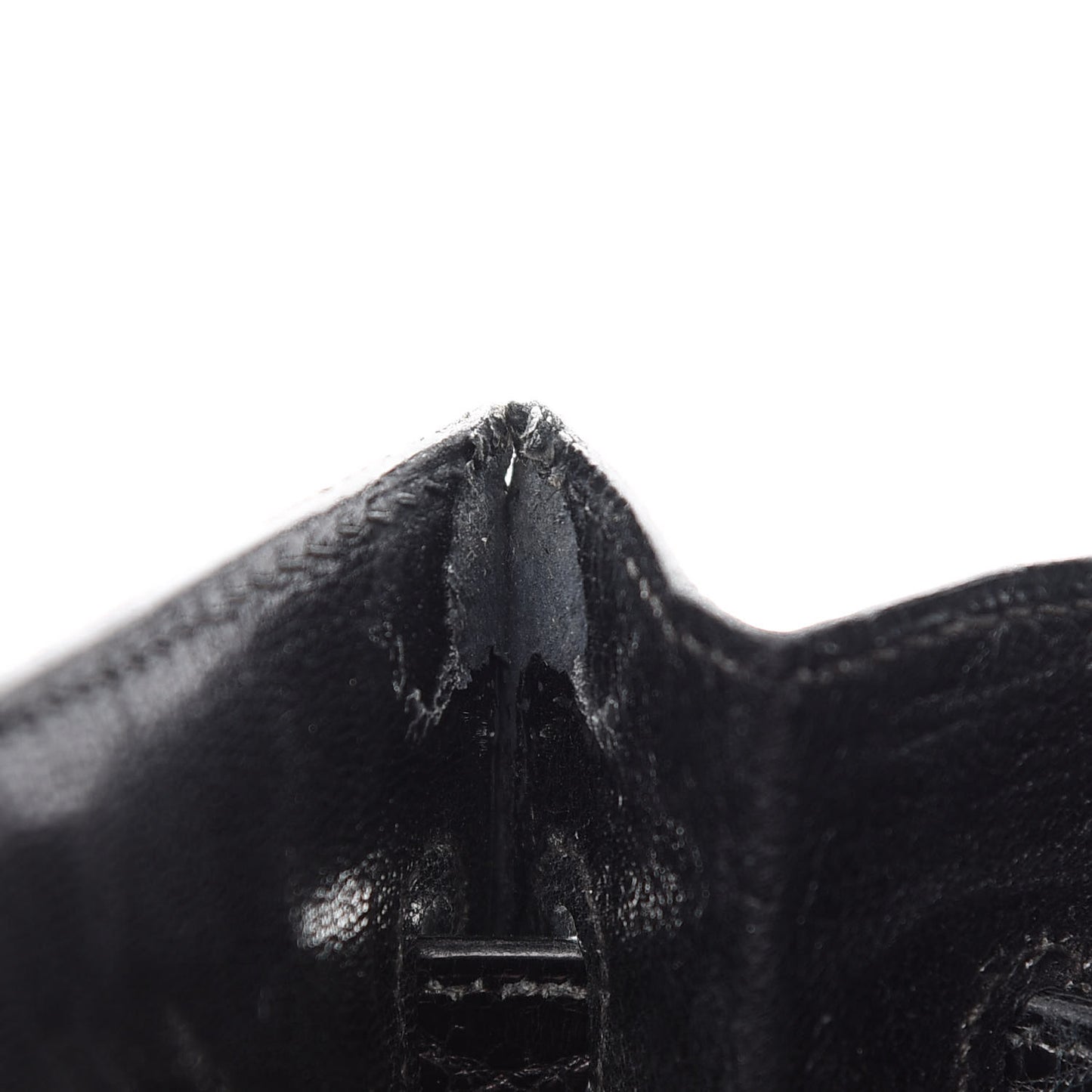 Shiny Porosus Crocodile Kelly Sellier 32 Black