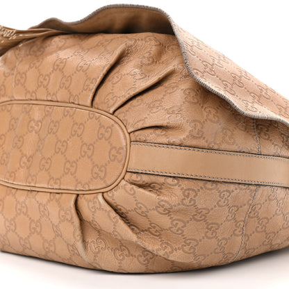 Gucci Guccissima Tribeca Messenger Bag Beige 16 of 16