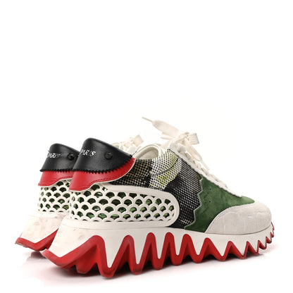 Christian Louboutin Crostali CLF Sporty Womens Loubishark Donna Sneakers 37 Version Multicolor 5 of 9