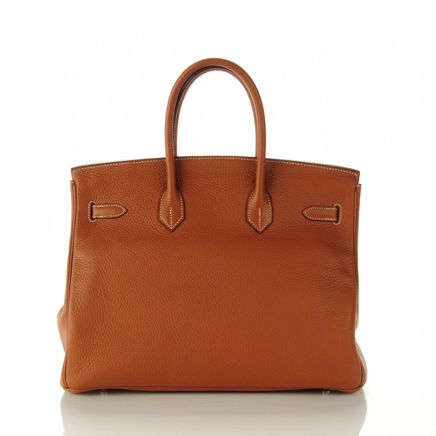 Taurillon Clemence Birkin 35 Gold