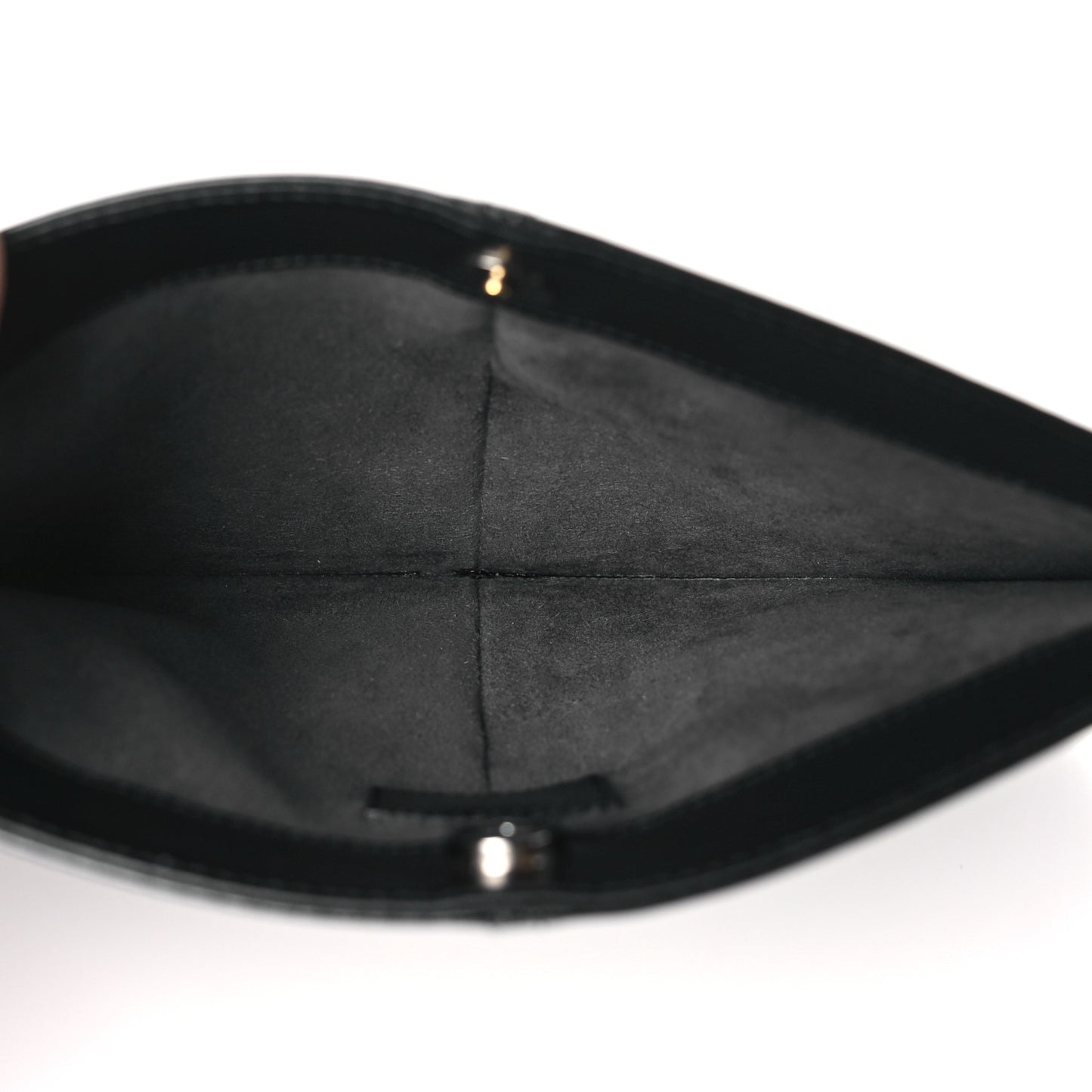 Epi Demi Lune Pochette Black