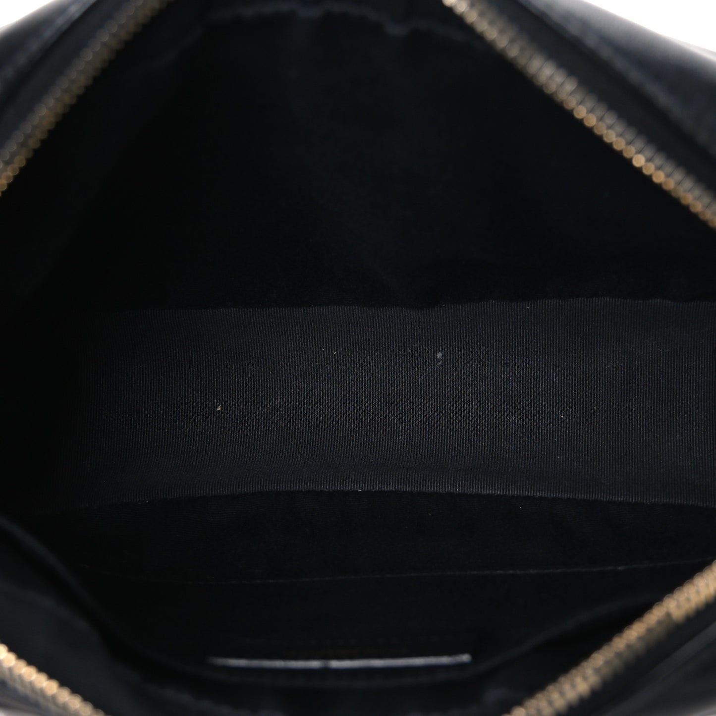 Calfskin Matelasse Monogram Lou Camera Bag Black