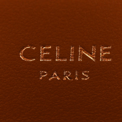 Celine Triomphe Canvas Small Triomphe Wallet Tan 6 of 7