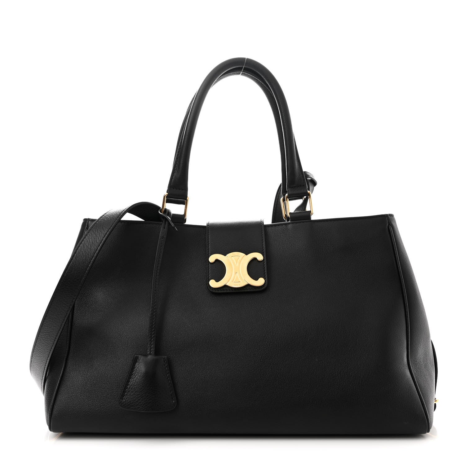 Celine Supple Calfskin Medium Appoline Black 1 of 10