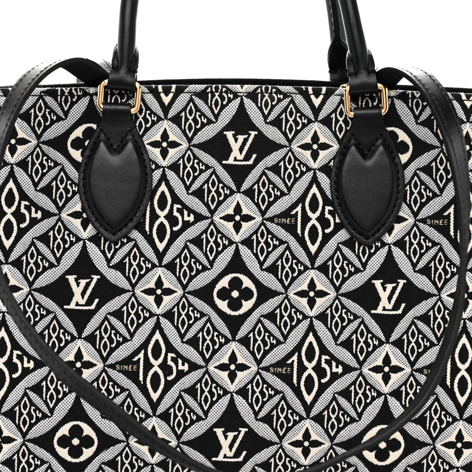 Louis Vuitton Jacquard Since 1854 Onthego GM Grey 7 of 10