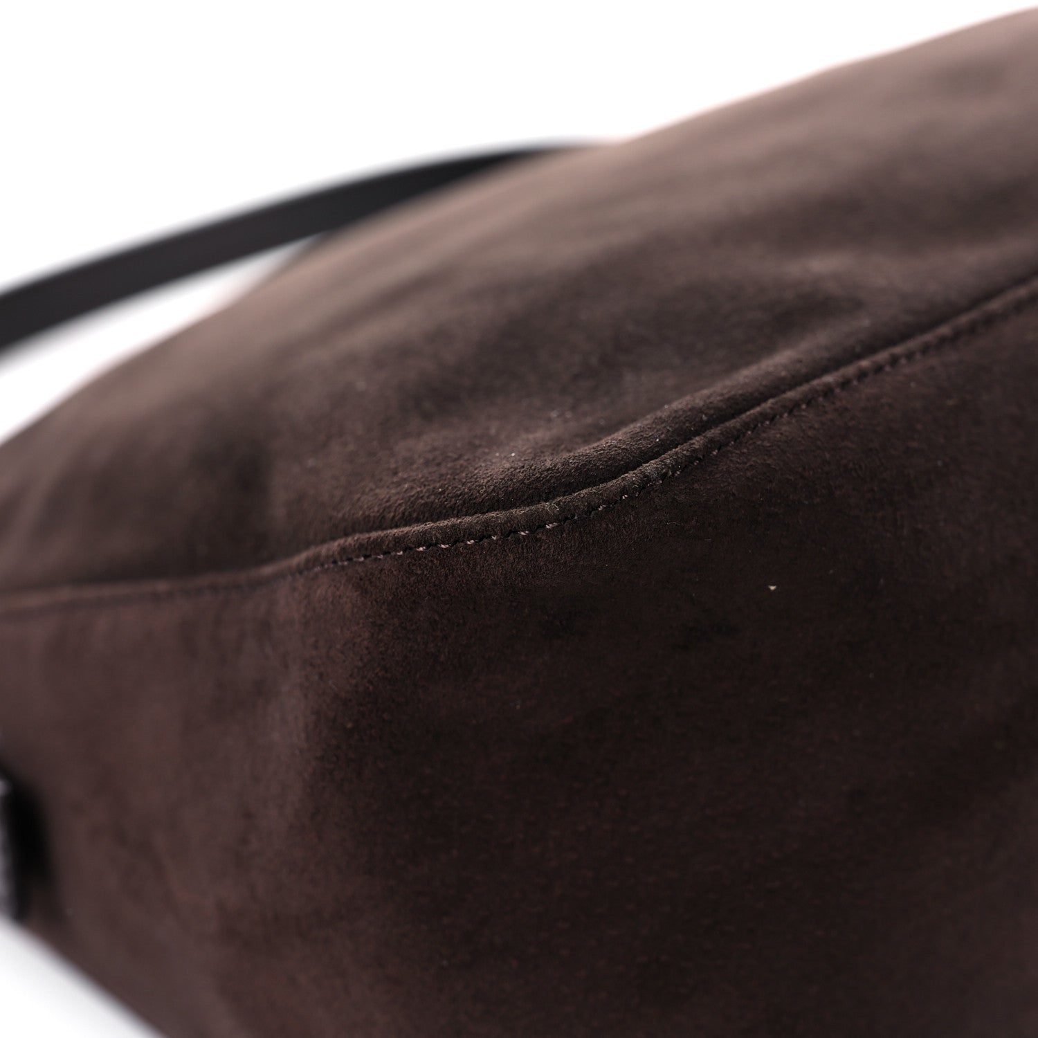 Fendi Suede Calfskin Mama Baguette Brown 9 of 14