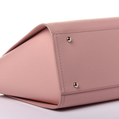 Chanel Caviar Small Studded Deauville Tote Light Pink 9 of 12