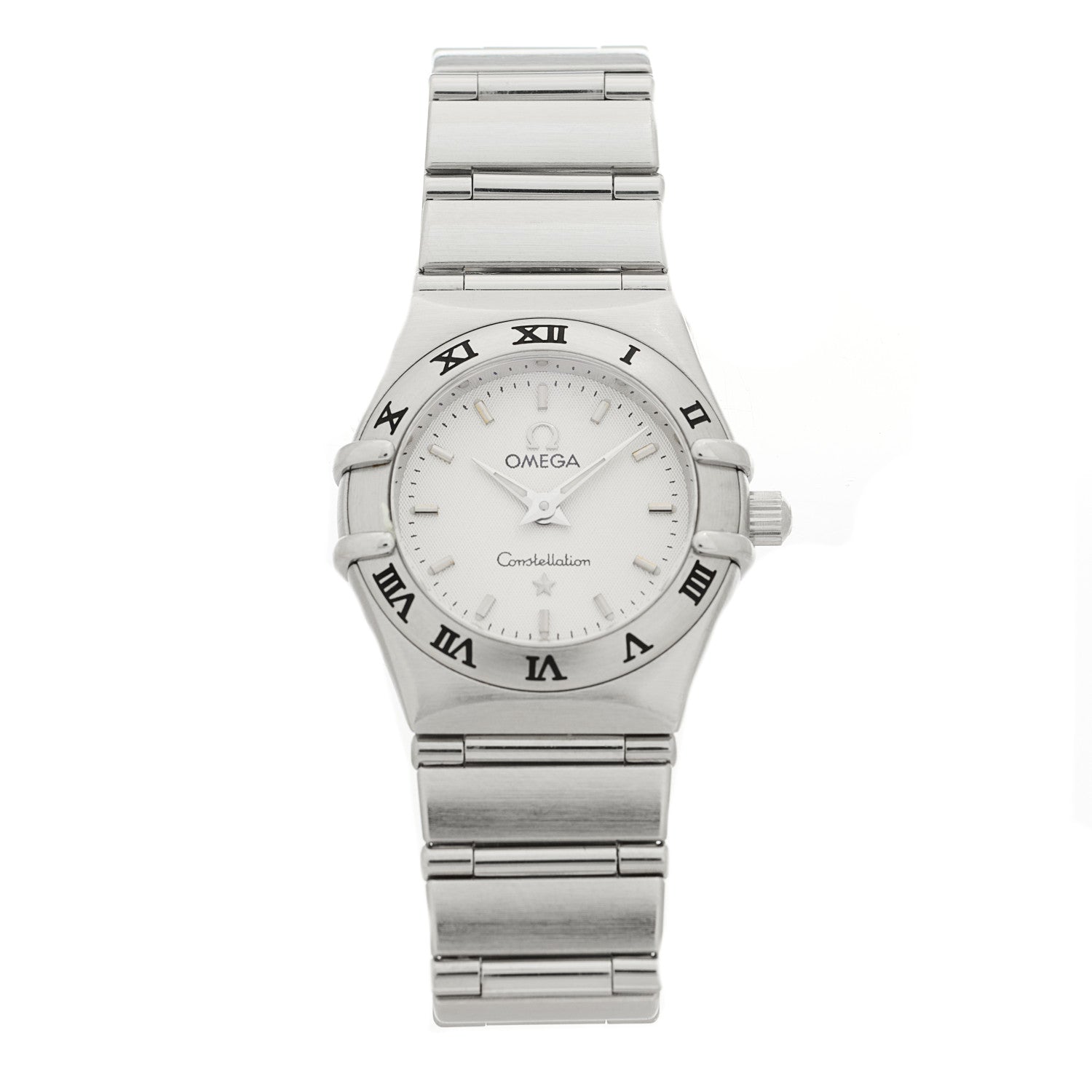 Omega Stainless Steel 22mm Constellation Quartz Watch White 1562.30 1 of 4