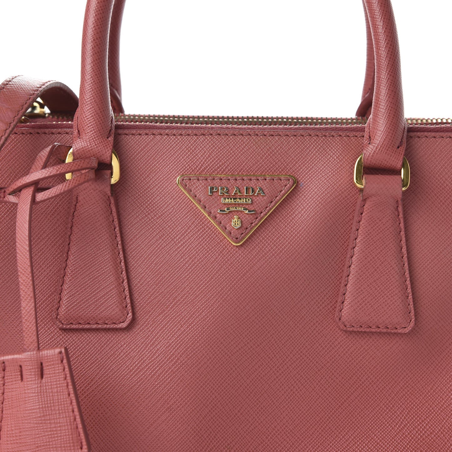 Saffiano Mini Galleria Double Zip Tote Tamaris