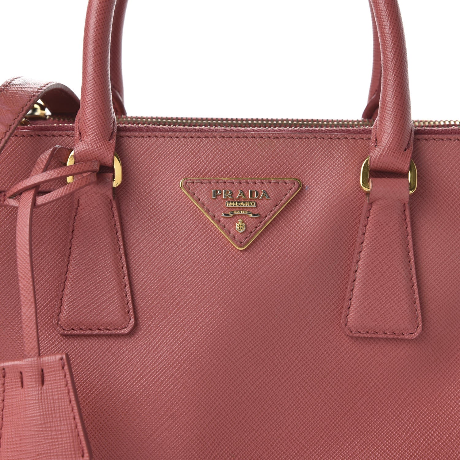Prada Saffiano Mini Galleria Double Zip Tote Tamaris 9 of 11