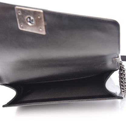 Chanel Lambskin Quilted Medium Boy Flap Black 5 of 21