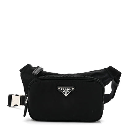 Prada Re-Nylon Saffiano Belt Bag Black 1 of 14