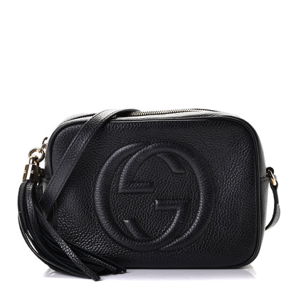 Gucci Pebbled Calfskin Small Soho Disco Bag Black 1 of 6