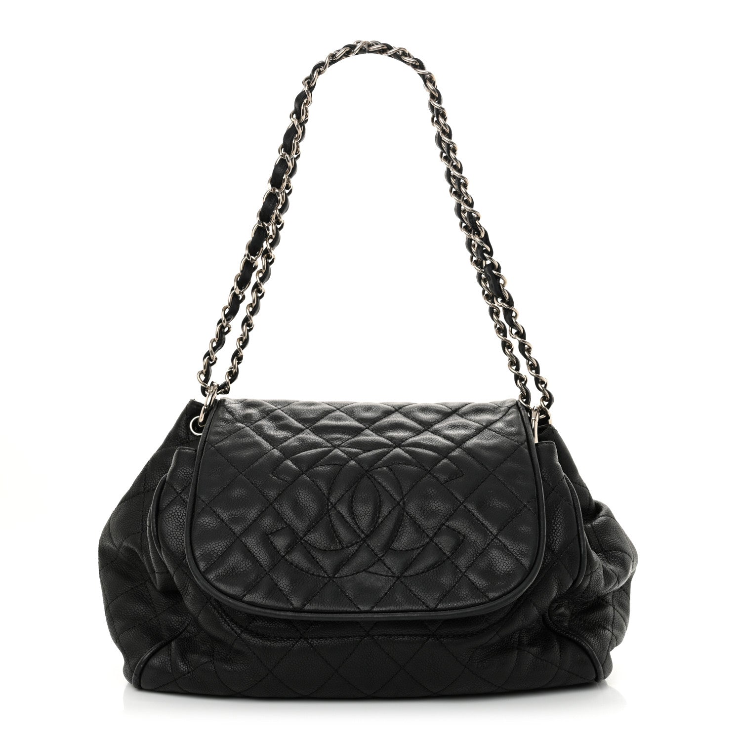 Chanel Caviar Quilted Timeless Accordion Flap Black 1 of 17