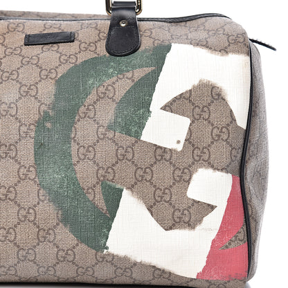 Gucci Monogram Medium Boston Italian GG Flag Unicef 11 of 17